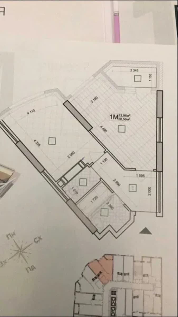 1-кімнатна квартира в місті