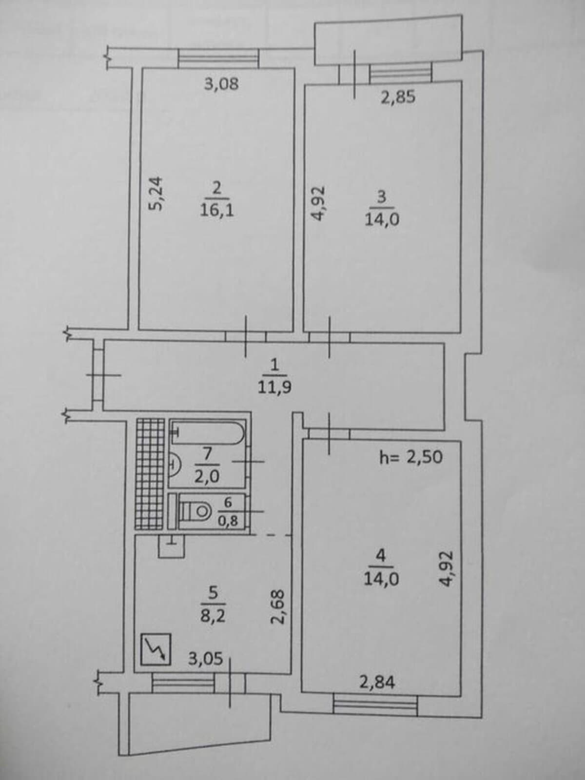 3-кімнатна квартира Київ Оболонський район