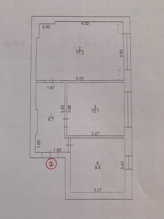 1-bedroom apartment in city